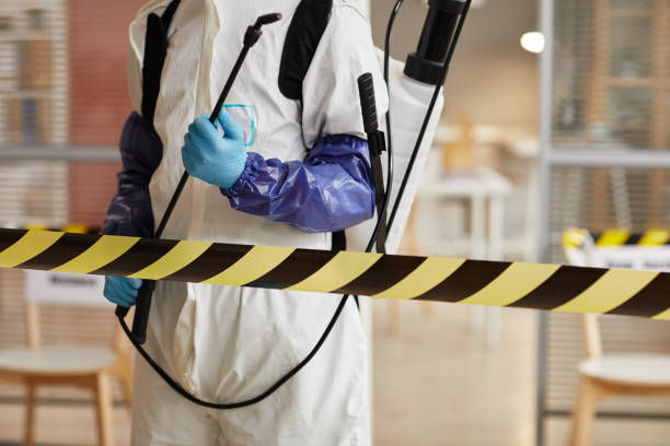 Professional Biohazard Cleanup technician working in Liverpool, TX